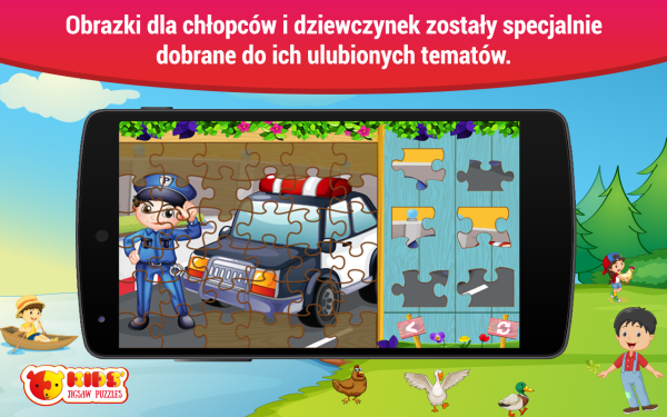 Puzzle dla chłopców